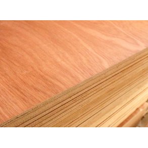 12 mm Okoum krydsfinr 122x250 cm